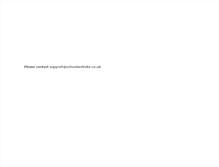 Tablet Screenshot of burlington.fluencycms.co.uk